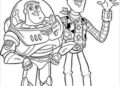 Toy Story 4 Coloring Pages Woody