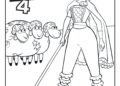 Toy Story 4 Coloring Pages of Bo Peep