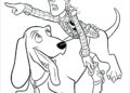 Toy Story 4 Coloring Pages of Woody Images