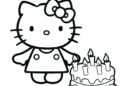 Hello Kitty Coloring Pages Birthday
