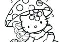 Hello Kitty Coloring Pages For Children
