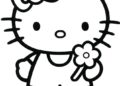 Hello Kitty Coloring Pages For Kid