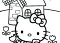 Hello Kitty Coloring Pages For Kid Image
