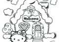 Hello Kitty Coloring Pages Free Pictures