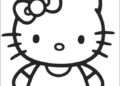Hello Kitty Coloring Pages Image