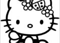 Hello Kitty Coloring Pages Picture