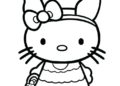 Hello Kitty Coloring Pages Pictures