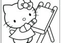 Hello Kitty Coloring Pages Teaching