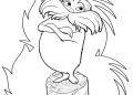 The Lorax Coloring Pages Images