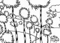 The Lorax Coloring Pages in The Forest