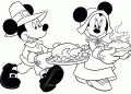 Disney Thanksgiving Coloring Pages Images