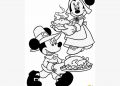 Disney Thanksgiving Coloring Pages Pictures