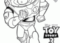Buzz Lightyear Coloring Pages Toy Story
