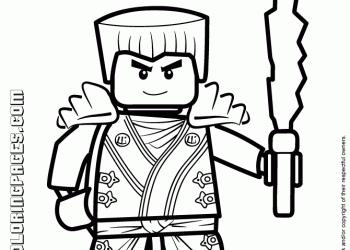 Lego Ninjago Zane Coloring Pages - Visual Arts Ideas