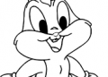 Little Bugs Bunny Coloring Pages