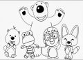 Pororo The Little Penguin Coloring Pages Images