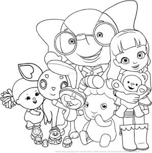 Rainbow Ruby Coloring Pages - Visual Arts Ideas