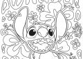 Stitch Coloring Pages Pictures