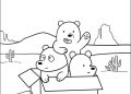 We Bare Bears Coloring Pages For Kids