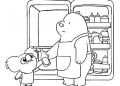 We Bare Bears Coloring Pages Image
