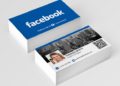 Facebook Inspired Business Card Templates For Corporate
