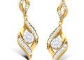 Earring Design Gold and Diamond