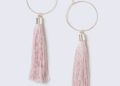 Earring Design Ideas in Pastel Pink