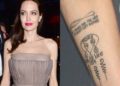 Angelin Jolie Tattoo Tattoo Forearm