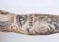 Justin Bieber's Tattoo Hand