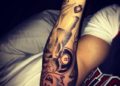 Justin Bieber's Tattoo on Forearm Right