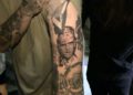Post Malone Tattoo on Arm
