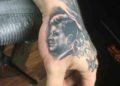 Post Malone Tattoo on Arm Image