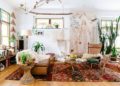 Bohemian Interior Design Decoration For Rustic Living Room