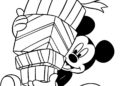Christmas Coloring Pages For Kids of Disney