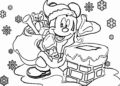 Disney Christmas Coloring Pages For Kids