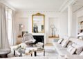 French Interior Design with Full White