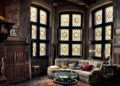 Gothic Interior Design Images For Traditional Living Room