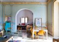 Italian Interior Design For Retro Living Room
