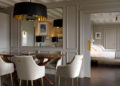Italian Interior Design Ideas For Dining Room with Pendant Light