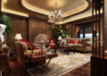 Italian Interior Design Ideas For Luxury Living Room with Classic Style