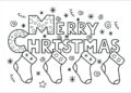Printable Christmas Coloring Pages For Children