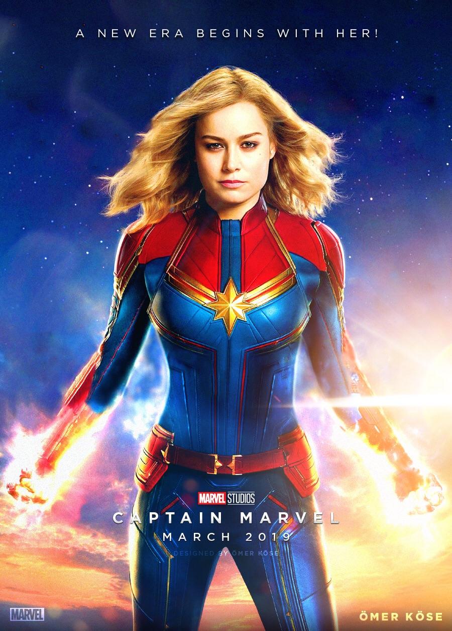 Captain Marvel Poster HD Visual Arts Ideas