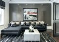Contemporary Interior Design Ideas For Living Room with L Shaped Sofa