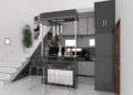 Contemporary Kitchen Design with Peninsula