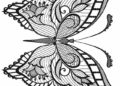 Butterfly Coloring Pages For Adult_02
