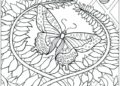 Butterfly Coloring Pages For Adult_15