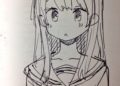 Cute Anime Drawing Girl