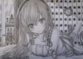 Cute Beautiful Anime Drawing Girl