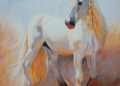 Elegant Painting of Horse