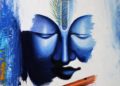 Krishna Painting with Flute